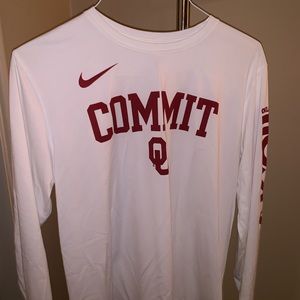 Nike Commit White Long-sleeve DryFit